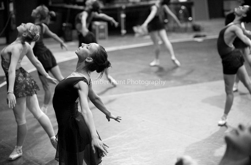 Kate Lyons rehearsing in the Corps de Ballet of Swan Lake for English National Ballet at the Royal Albert Hall. Photography by ASH at Three Mills Studios for ENB